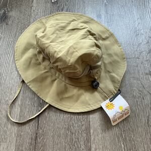 NWT Lightweight Wide Brim Vented Summer Boonie Hat Camping Hiking UPF